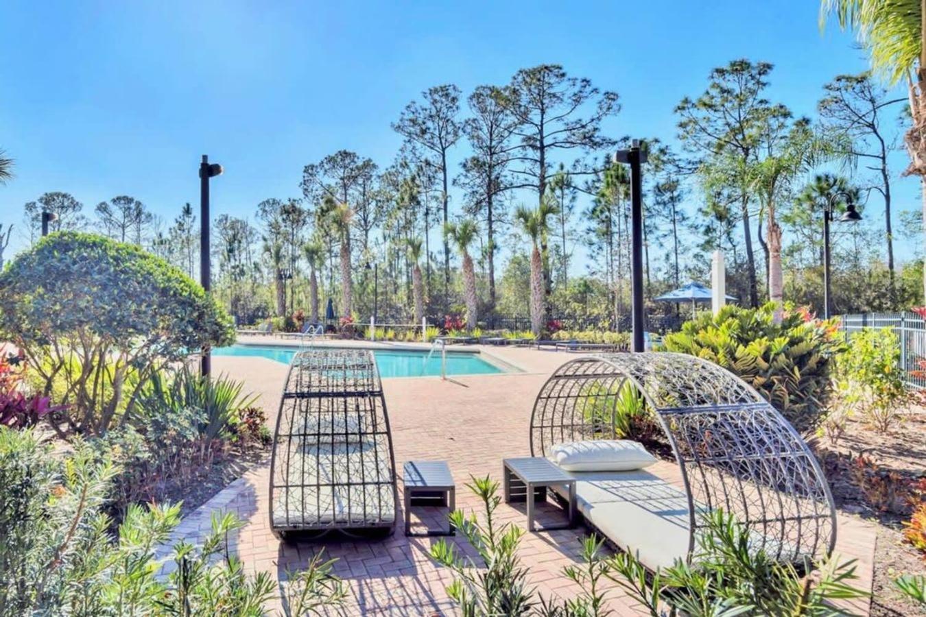 3Br Condo - Near Disney Balcony Pool Hot Tub Orlando Kültér fotó