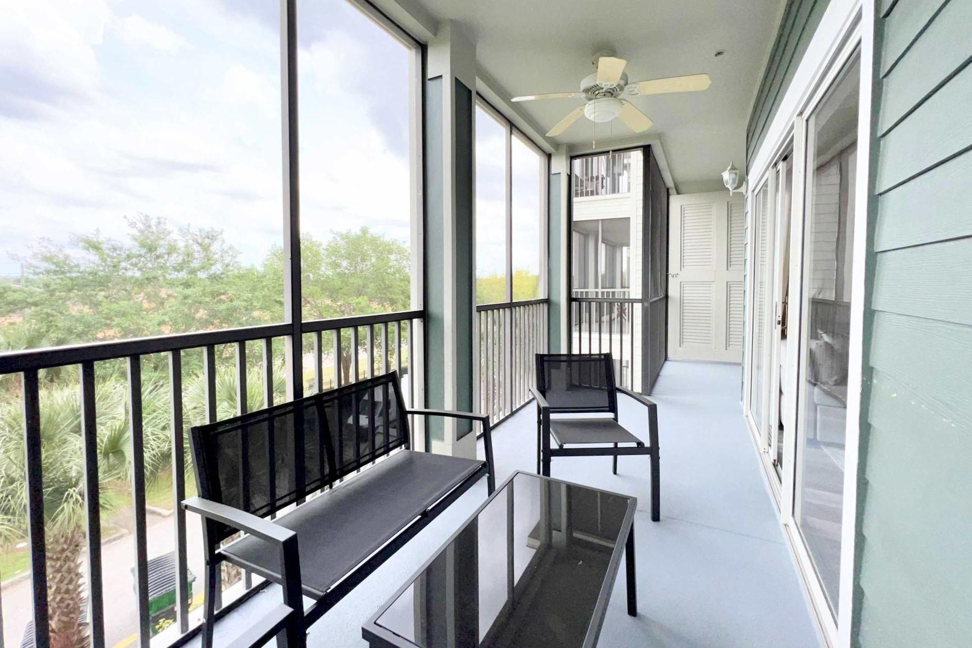 3Br Condo - Near Disney Balcony Pool Hot Tub Orlando Kültér fotó